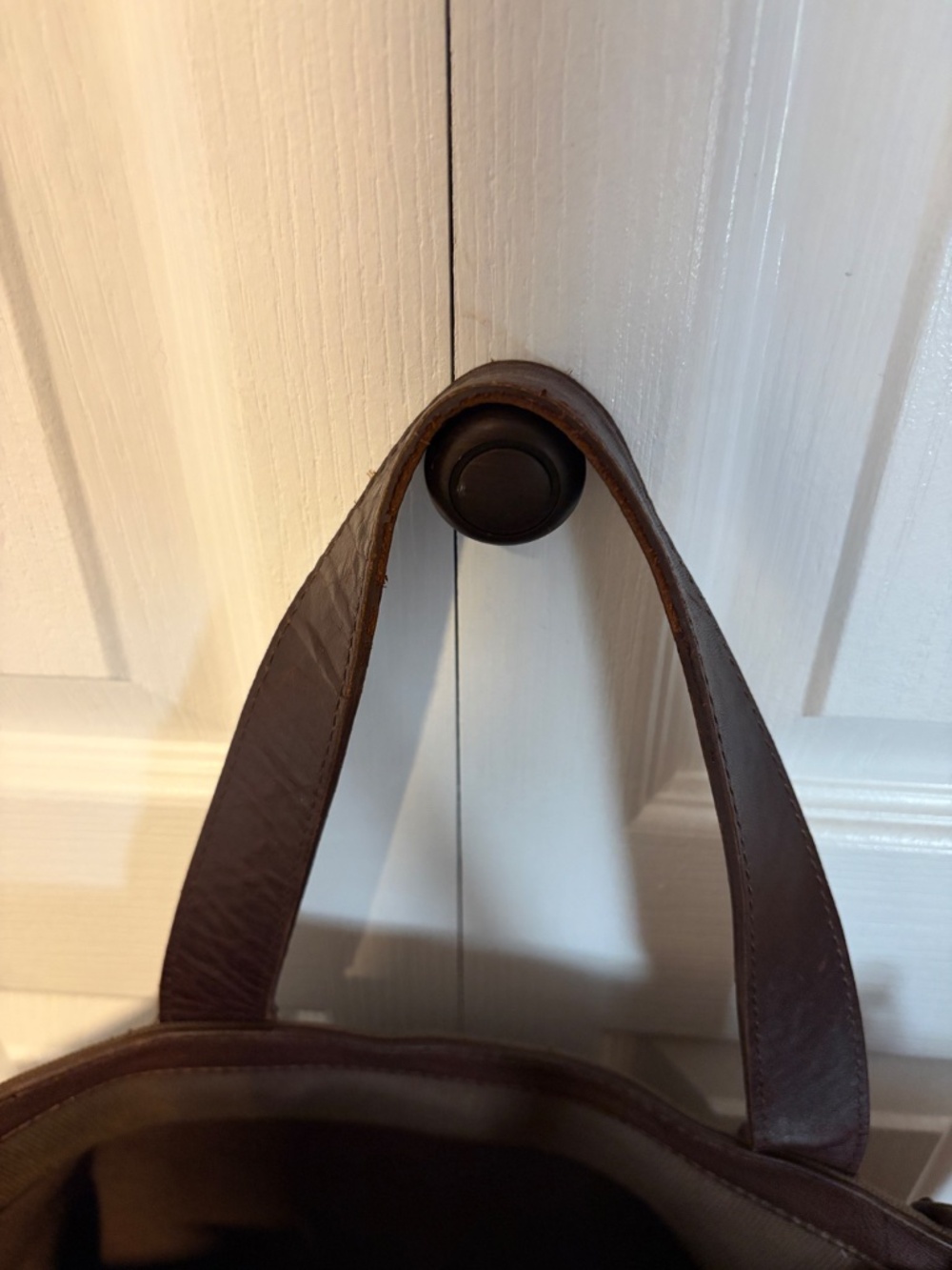 Pendleton Wyeth Trail Brown Canvas Leather Weekender Duffle Tote - Picture 4 of 11